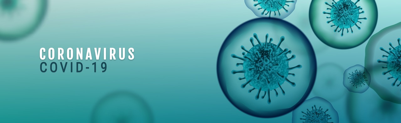corona-virus-banner-illustration---microbiology-and-virology-concept--